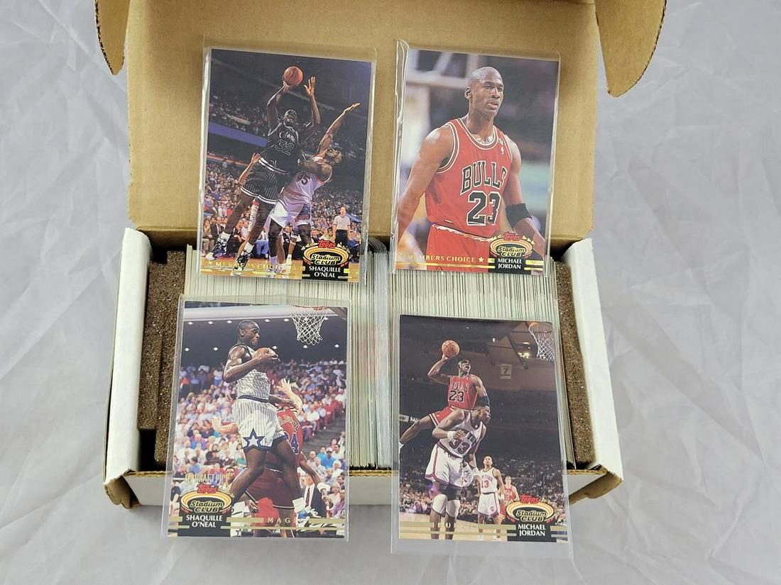 1992-93 Stadium Club Basketball Set - HOT SET (1 of 3)