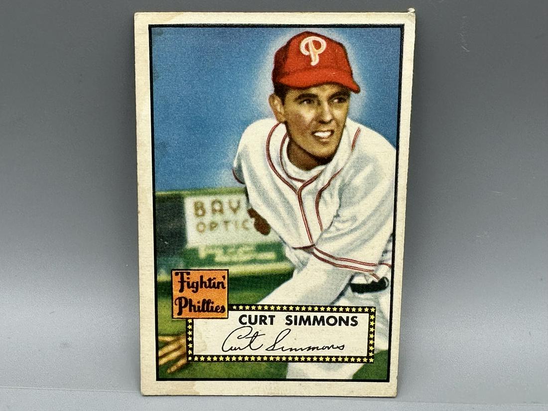 1952 Topps Curt Simmons #203 (1 of 3)