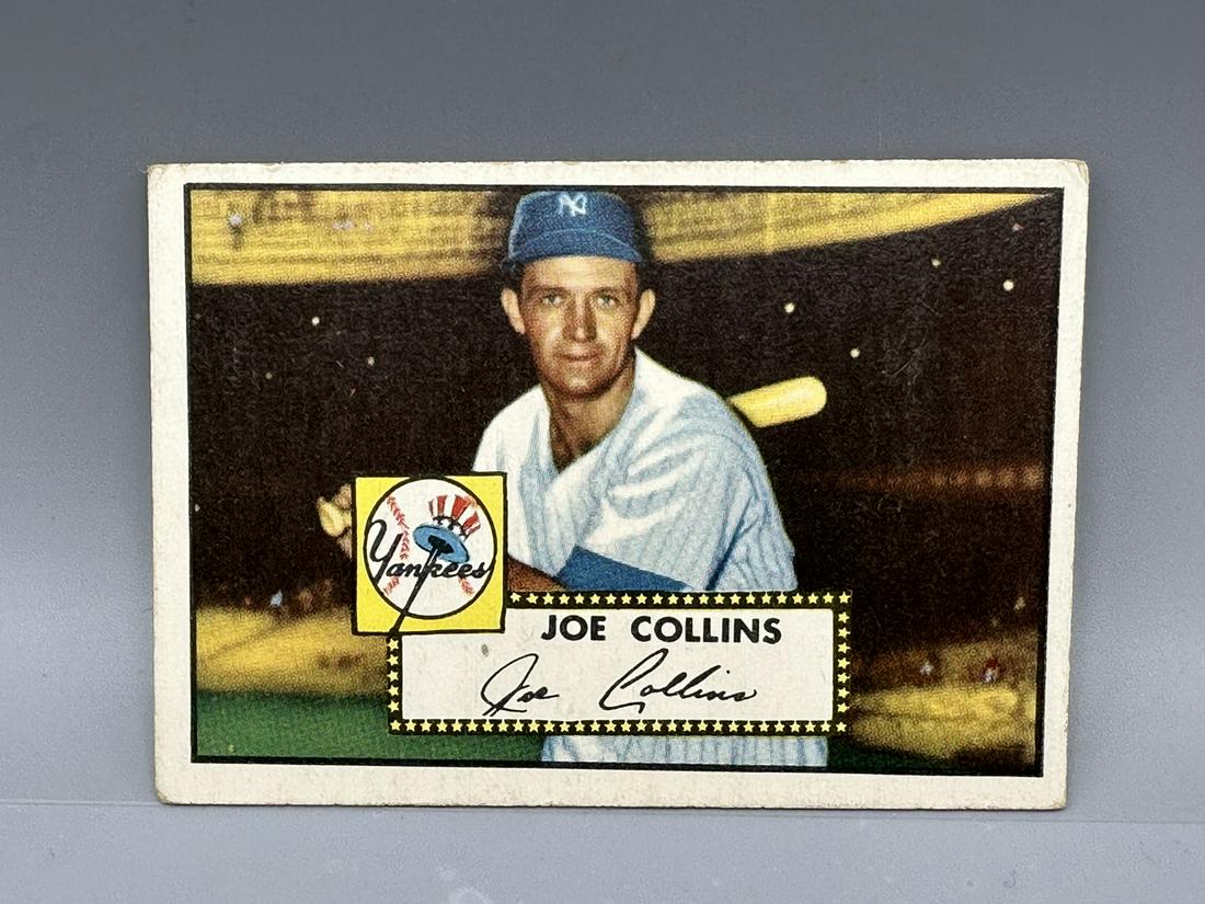 1952 Topps Joe Collins RC #202 (1 of 3)