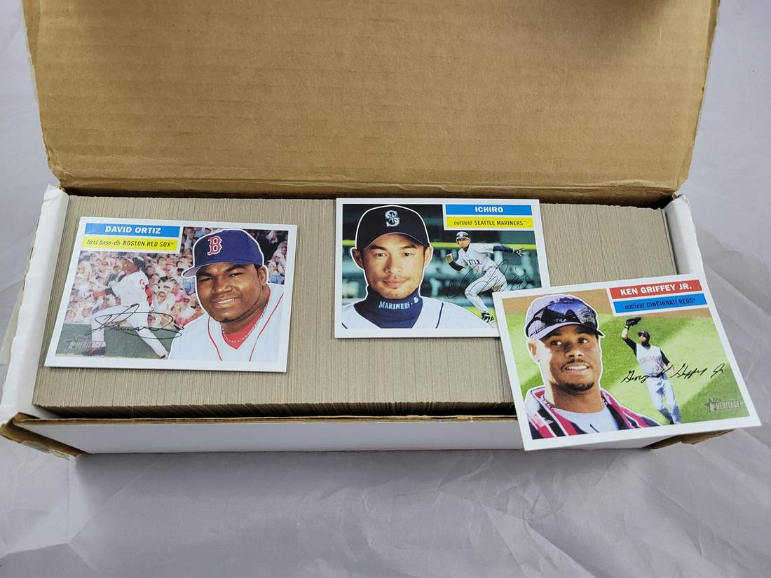 2005 Topps Heritage Baseball Base Set (No SP or Variations) (1 of 1)