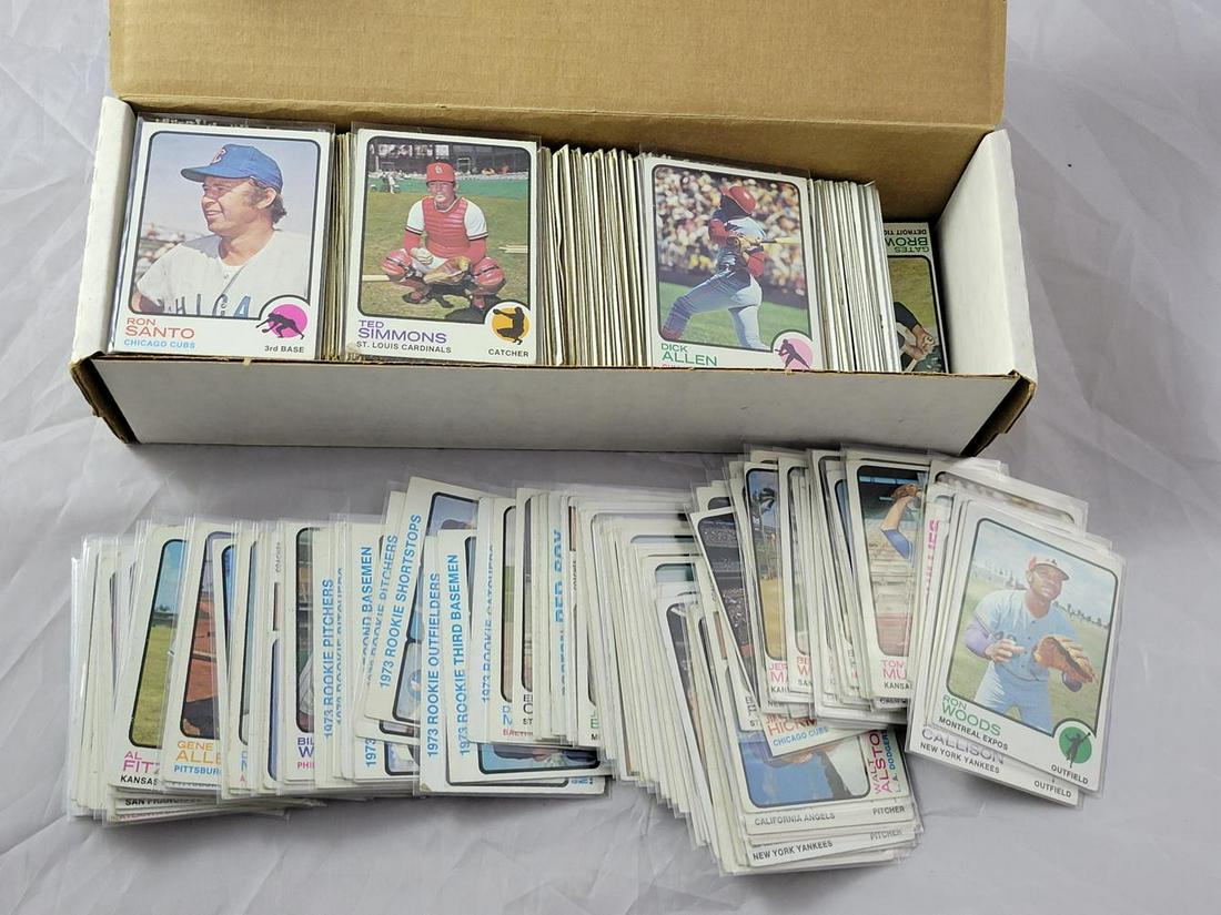 1973 Topps Baseball Partial Set 505/660 - Includes 106 High Numbers (1 of 1)