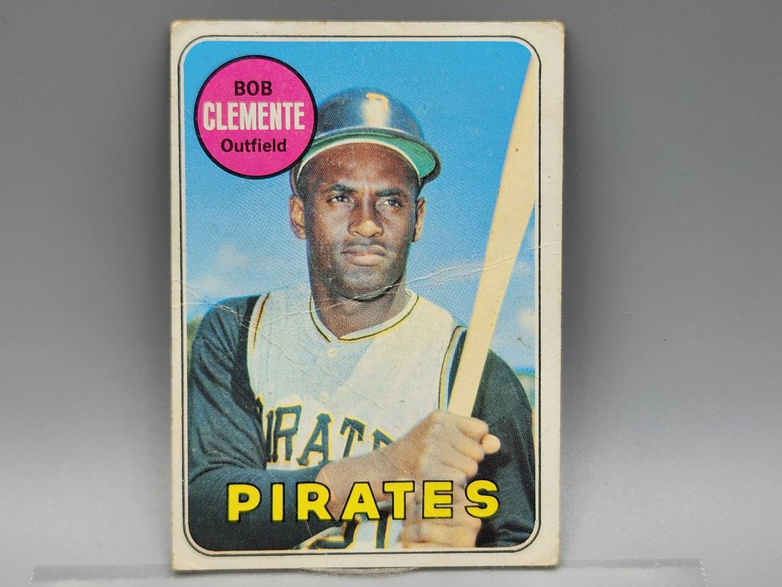 1969 Topps Roberto Clemente #50 HOF (1 of 2)