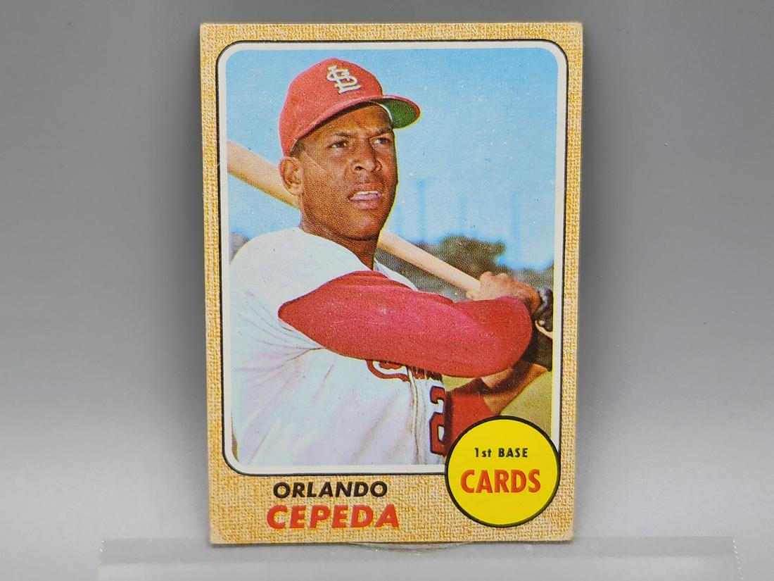 1968 Topps Orlando Cepeda #200 HOF (1 of 2)