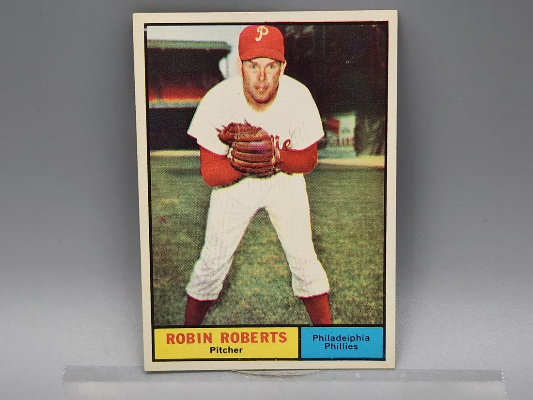 1961 Topps Robin Roberts #20 HOF (1 of 2)