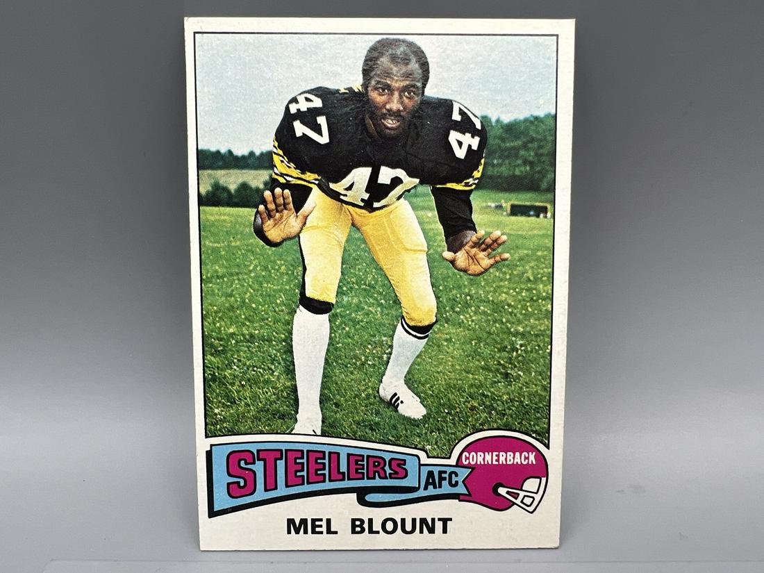 1975 Topps Mel Blount RC #12: 1975 Topps Mel Blount RC #12