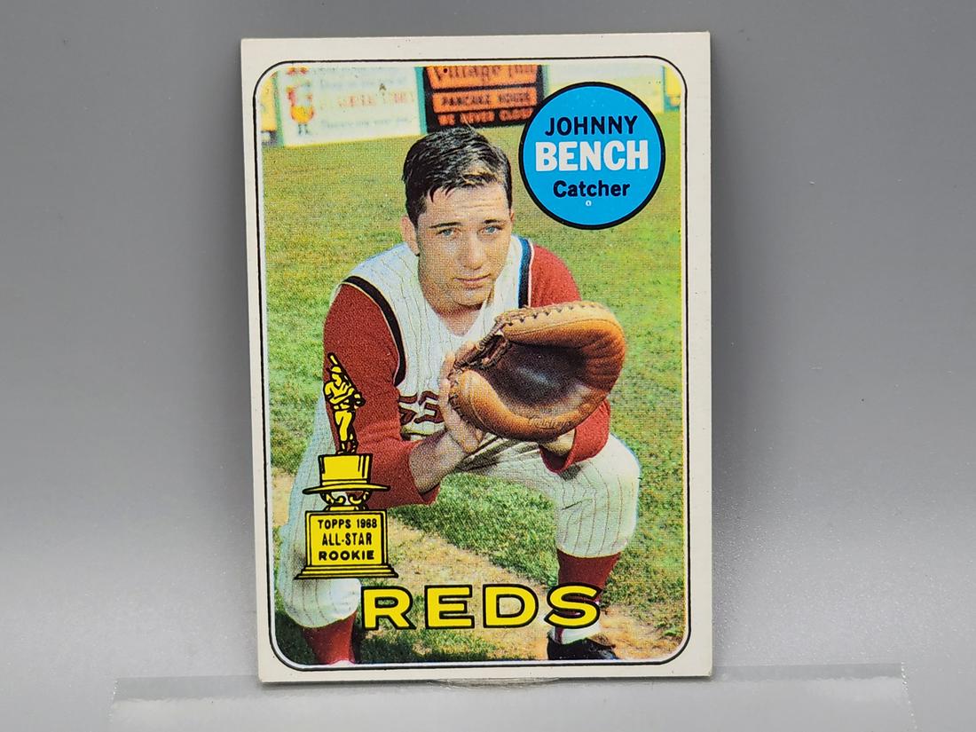 1969 Topps Johnny Bench #95 HOF (1 of 2)