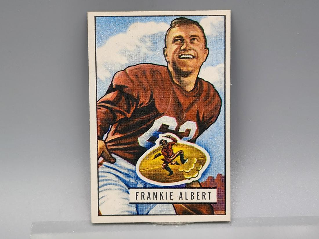 1951 Bowman Frankie Albert #103: 1951 Bowman Frankie Albert #103