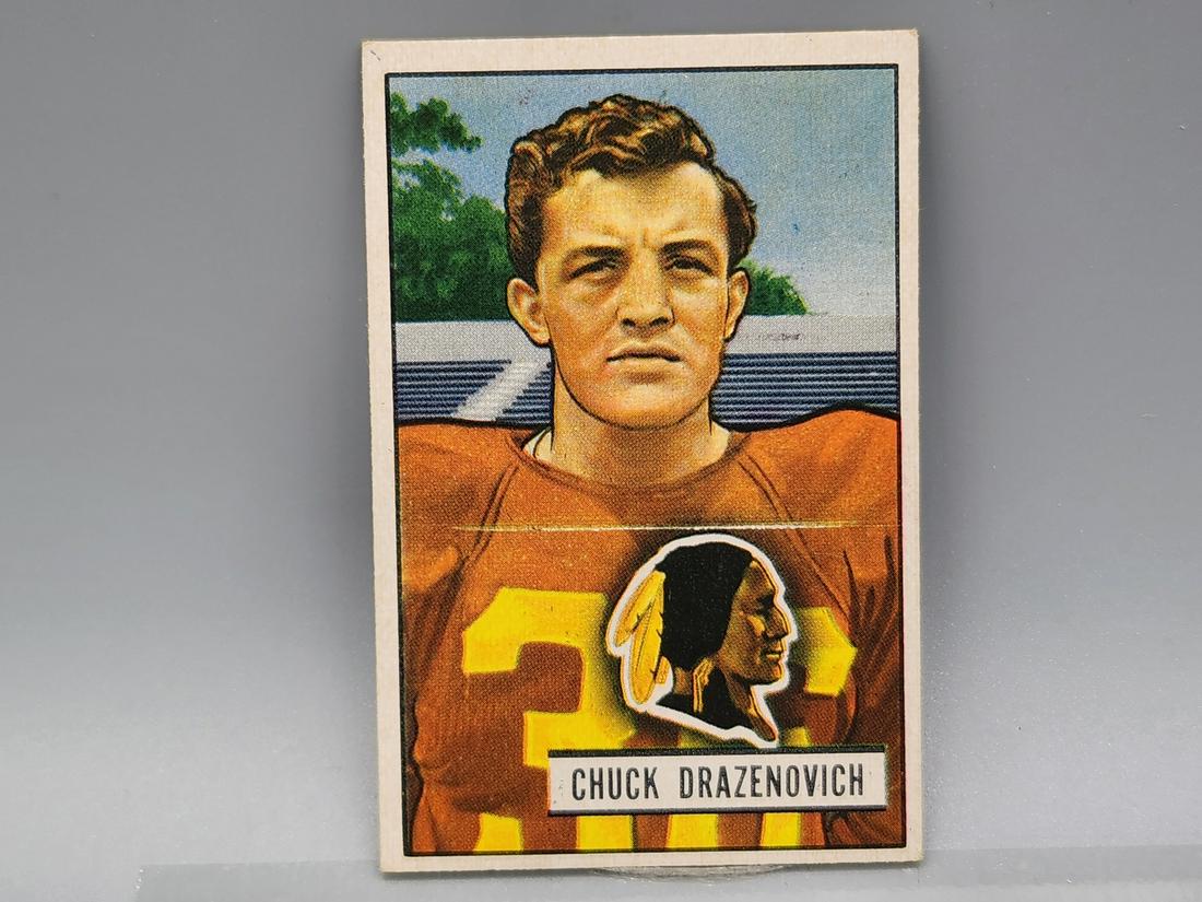 1951 Bowman Chuck Drazenovich #35 (1 of 2)