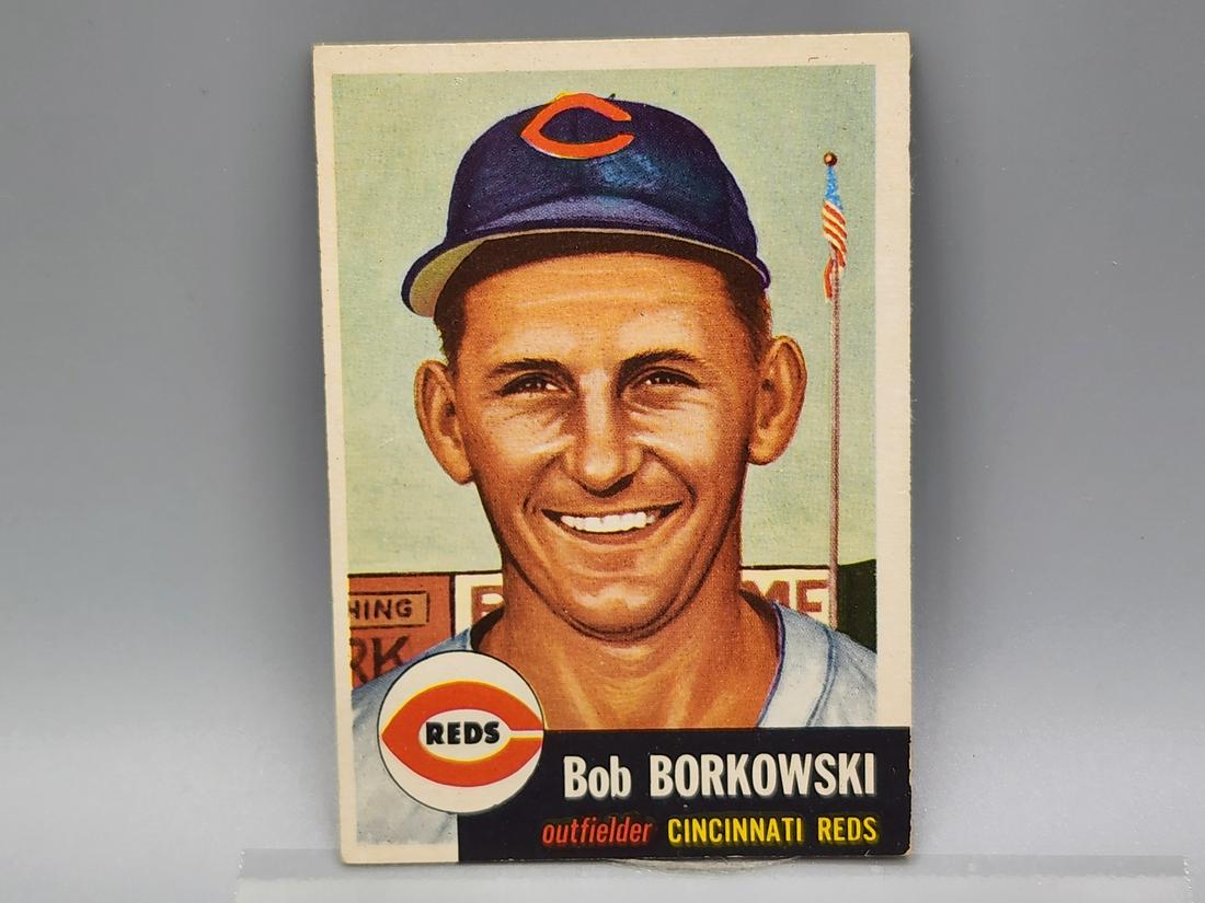 1953 Topps Bob Borkowski #7: 1953 Topps Bob Borkowski #7