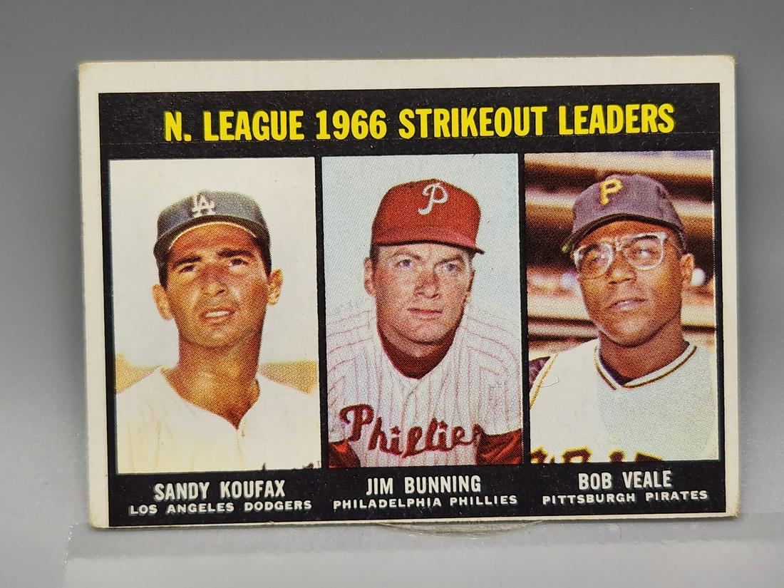 1967 Topps Strikeout Leaders #238: 1967 Topps Strikeout Leaders #238