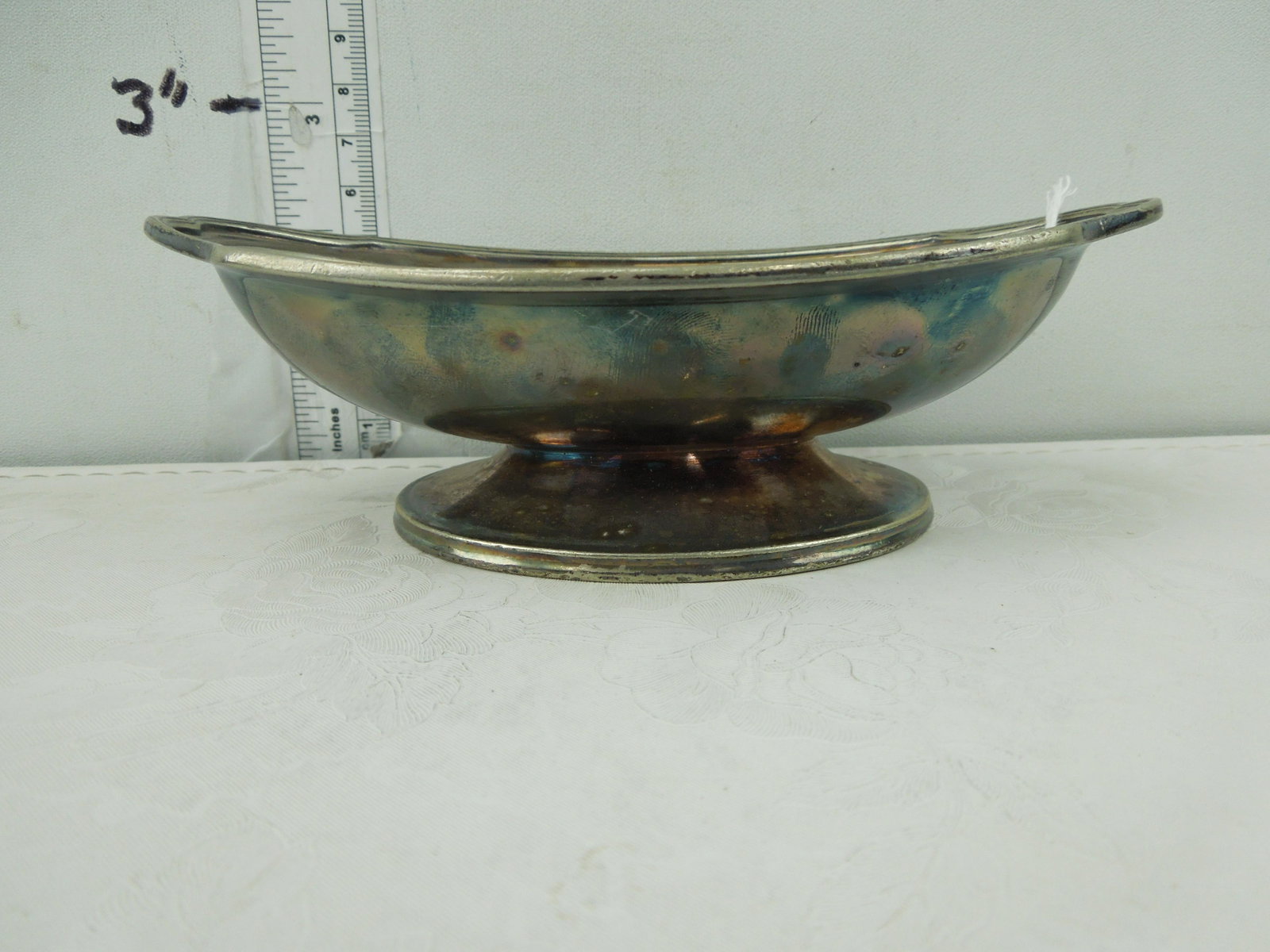 NYC Lines Reed Barton Gravy Boat - Tag no. 7080: NYC Lines Reed Barton Gravy Boat - Tag no. 7080
