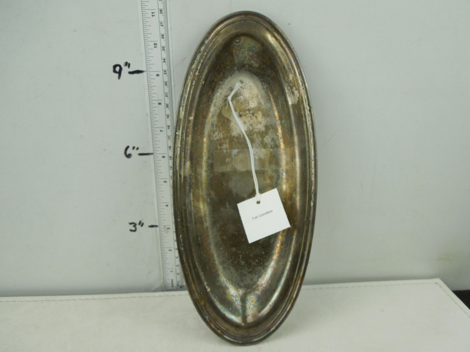 C.B & Q.R.R CO. Mulholland Brothers Inc Long Plate -  Tag no. 7090 (1 of 5)