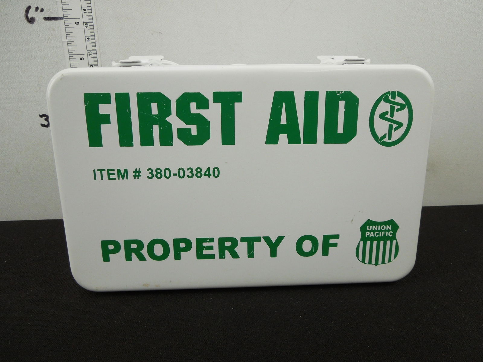Union Pacific #3805461 First Aid Kit Metal Box (1 of 6)