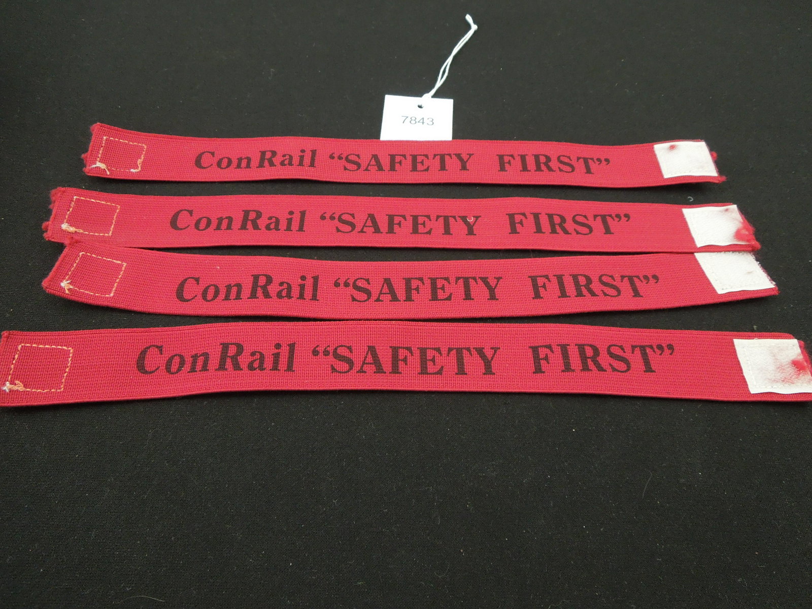 Conrail (2) Pairs, Red Leg Bands: Conrail (2) Pairs, Red Leg Bands