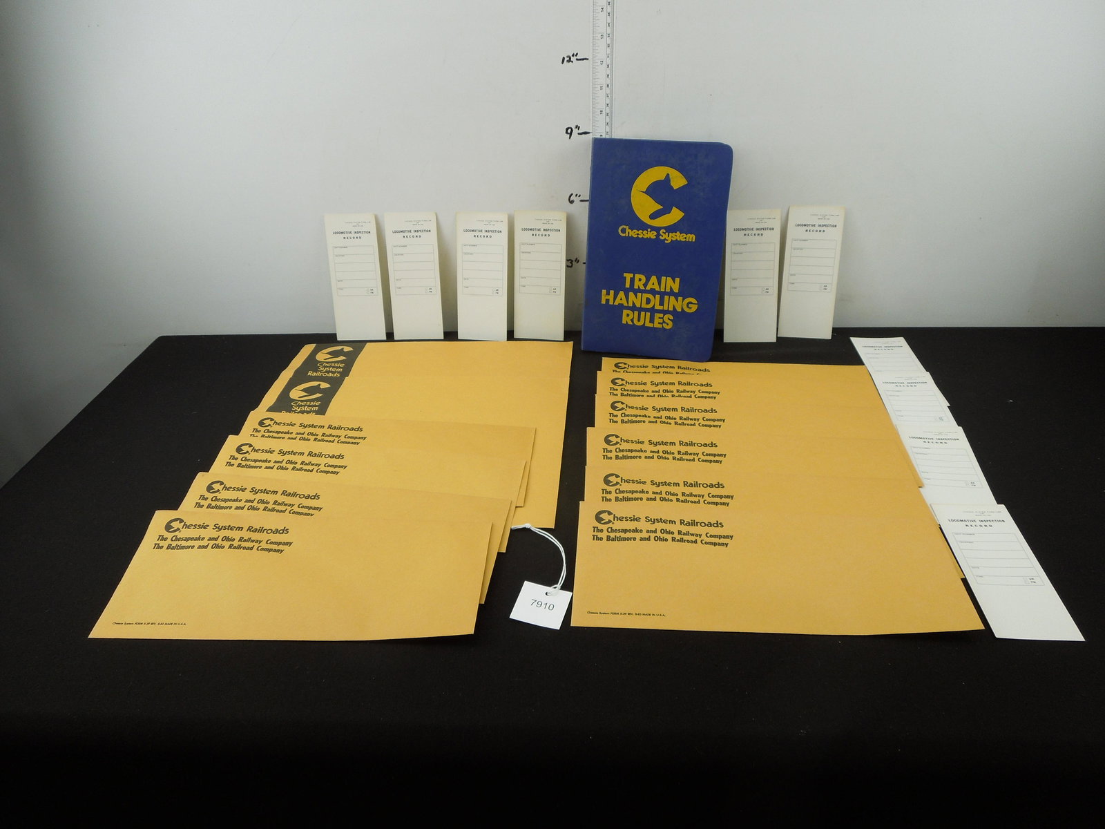 Chessie System Railroad Train Handling Rules and envelopes (1 of 10)