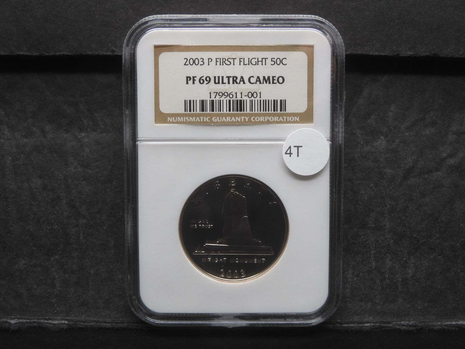 2003-P First Flight Commemorative Half Dollar NGC PF 69 Ultra Cameo (1 of 4)