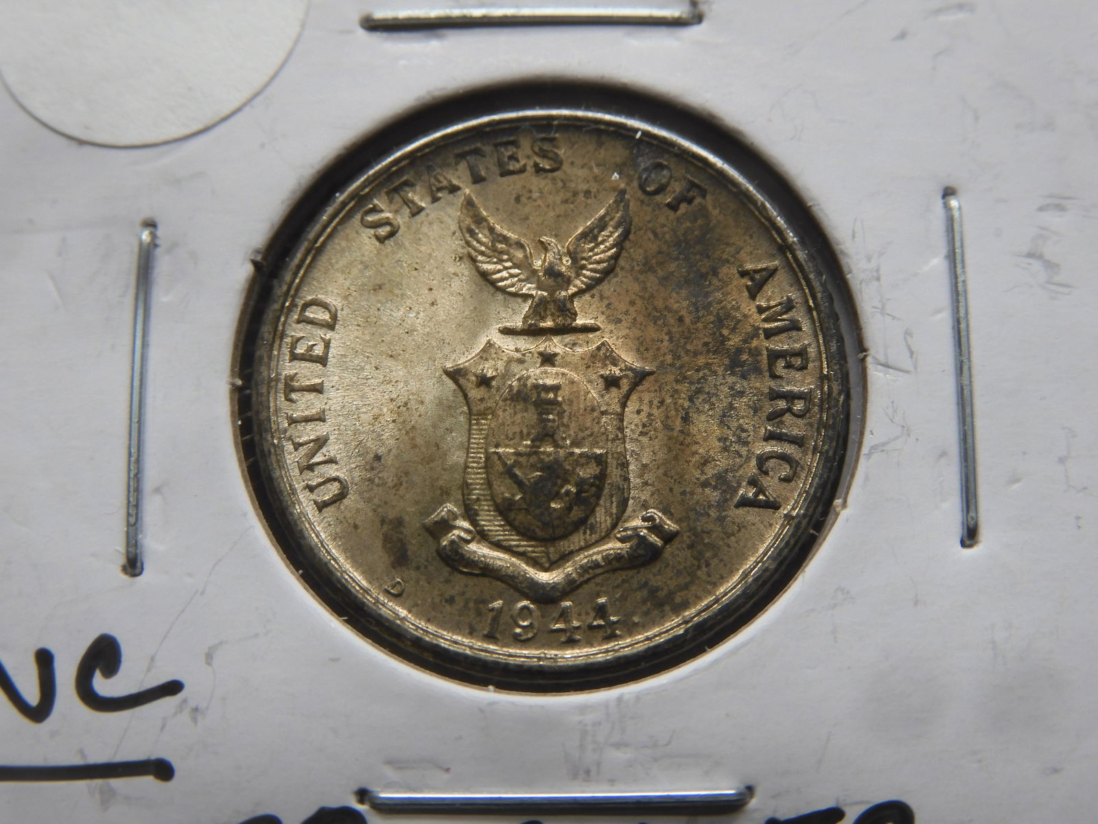 1944-D 75% Silver Phillipines 20 Centavos (1 of 3)