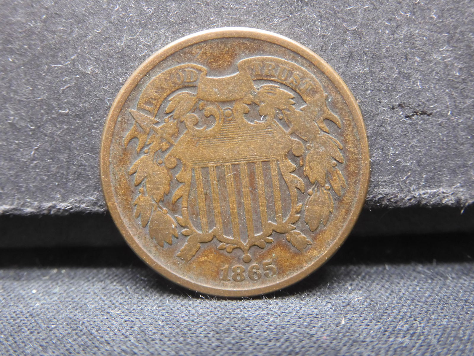 1865 Shield Two-Cent Piece (1 of 2)