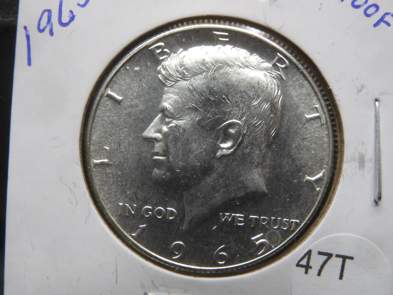 1965 Kennedy Half Dollar. 40% Silver (1 of 3)