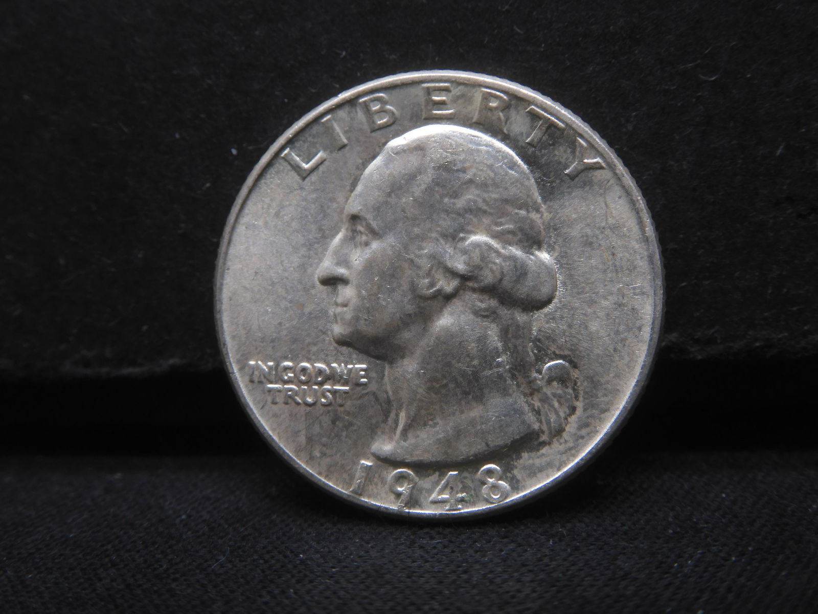 1948 Gem BU Washington Quarter (1 of 2)