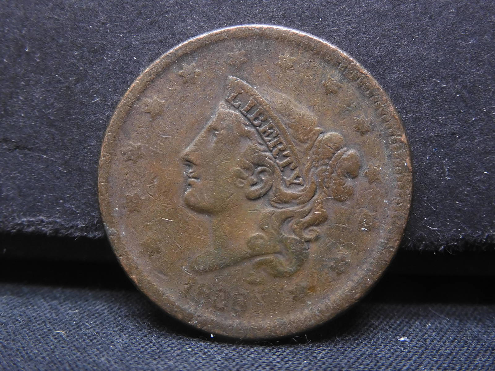 1838 Us Large Cent Auction