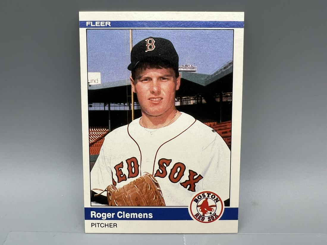 1984 Fleer Update Roger Clemens RC #U-27: 1984 Fleer Update Roger Clemens RC #U-27