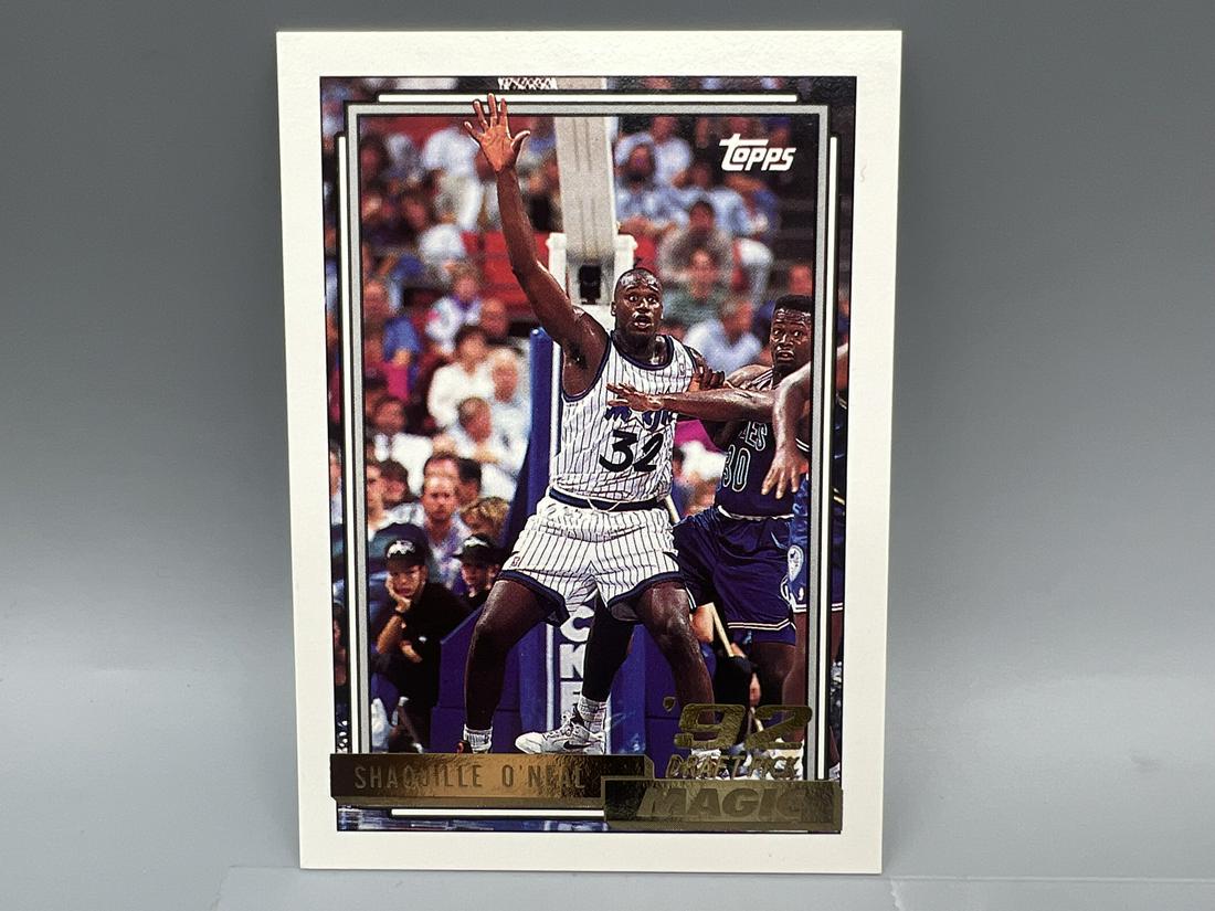 1993 Topps Gold Shaquille O'Neal RC #362 (1 of 2)