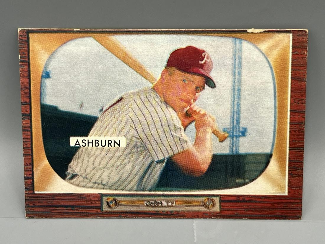 1955 Bowman Richie Ashburn #130: 1955 Bowman Richie Ashburn #130