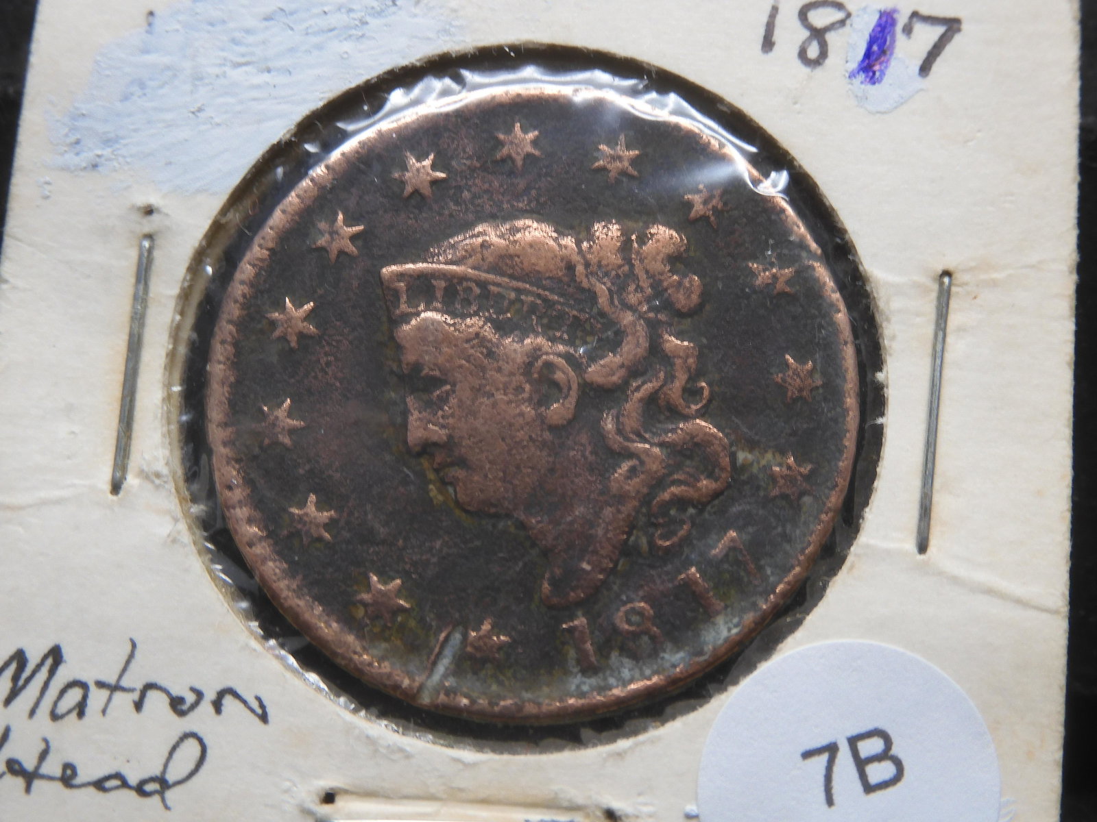 1817 Large Cent (1 of 3)