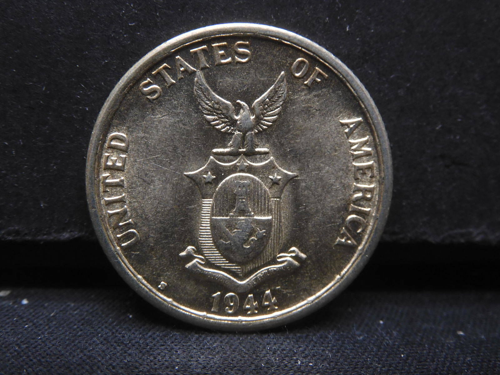 Philippines 1944-S 50 Centavos .900 Silver (1 of 2)