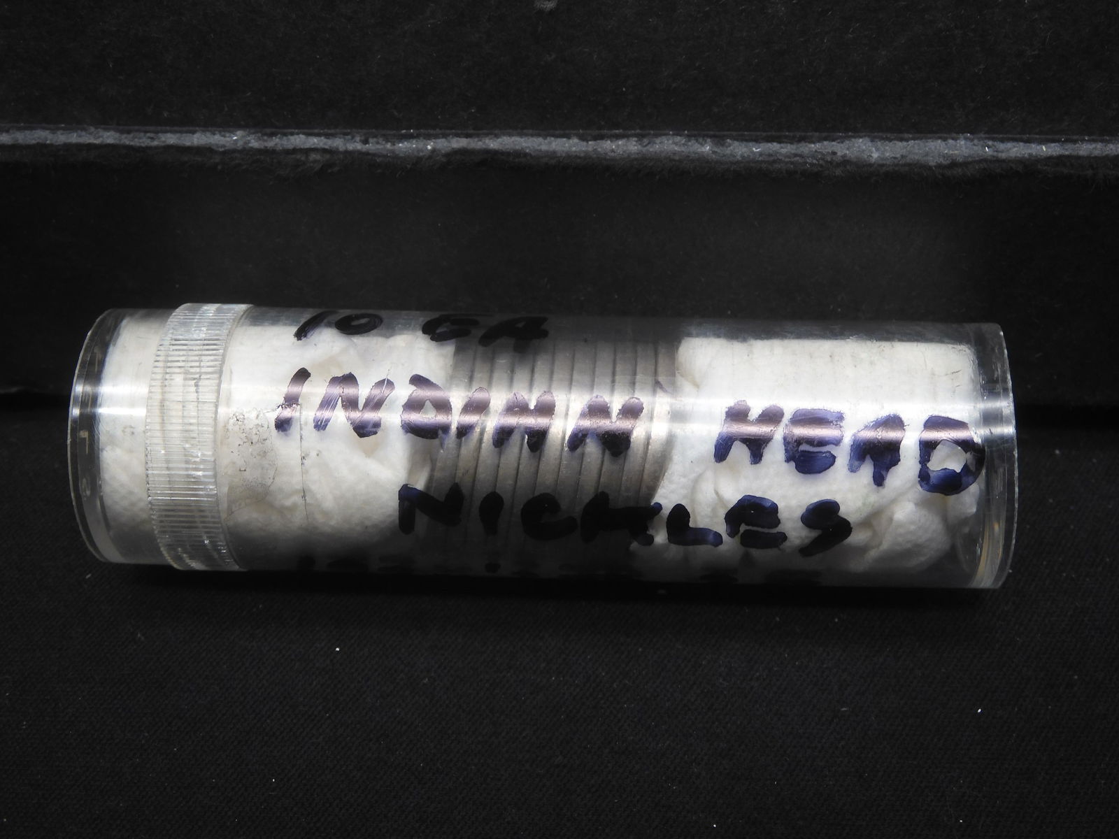 Tube of 10 Assorted Buffalo Nickels 1920's to 38 (1 of 3)