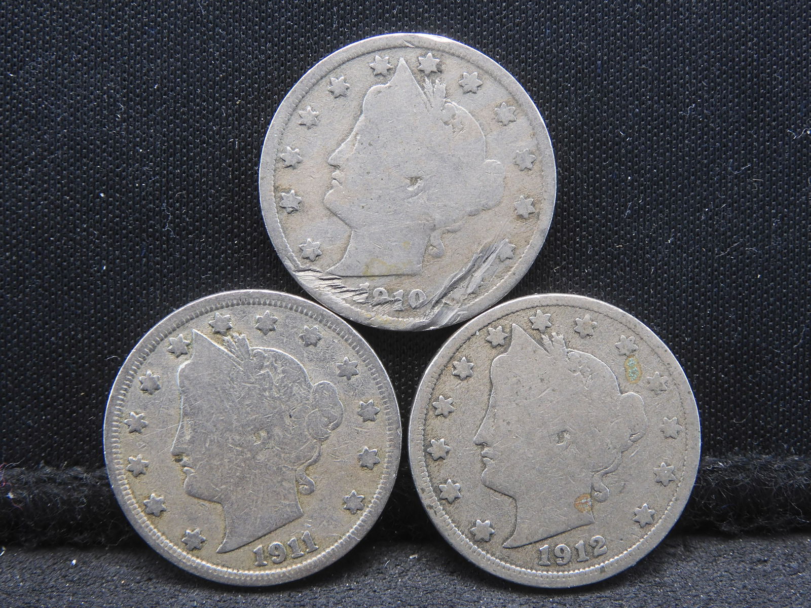 (3) Liberty V Nickels 1910-1912 (1 of 2)