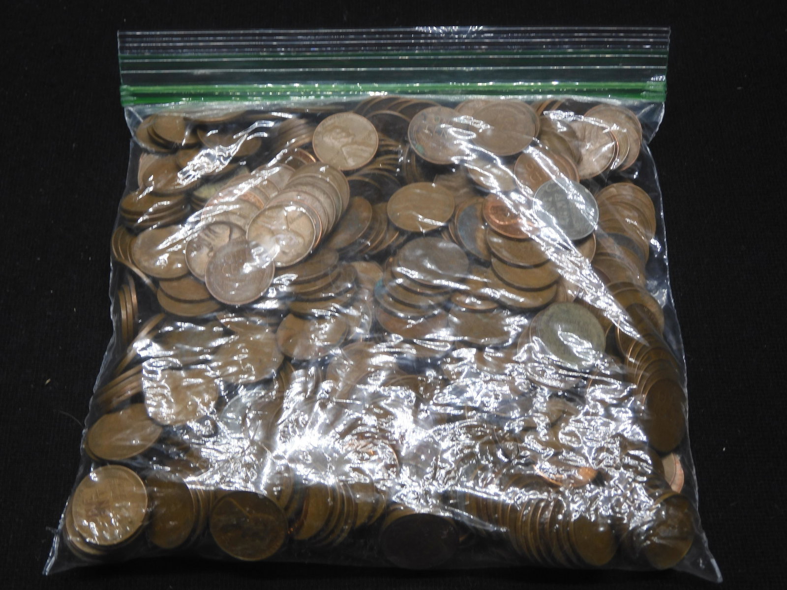 (500) Mixed Date Wheat Cents (1 of 4)