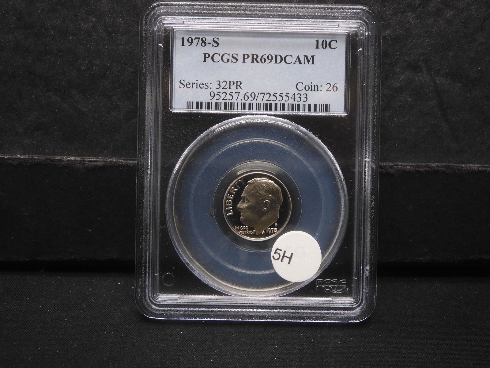 1978-S Roosevelt Dime. PCGS PR69DCAM (1 of 4)
