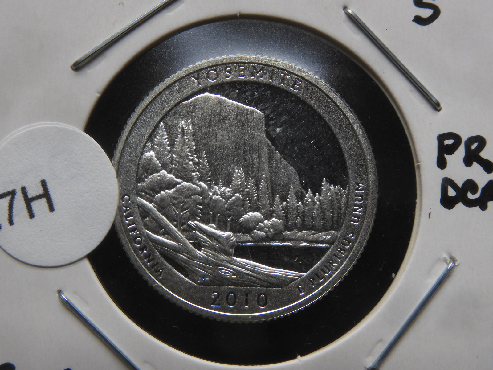 2010-S Yosemite Nat'l Park 25c. 90% Silver PROOF (1 of 3)