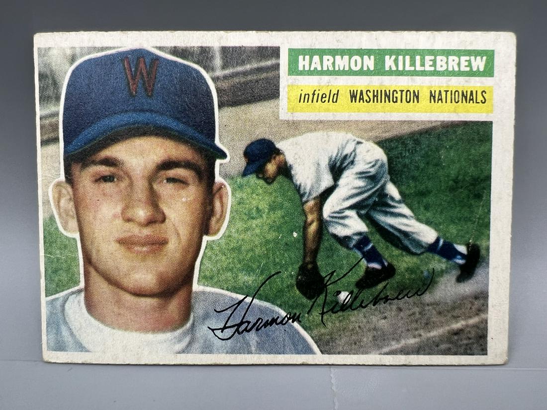 1956 Topps #164 Harmon Killebrew - 2nd Year Card (1 of 2)