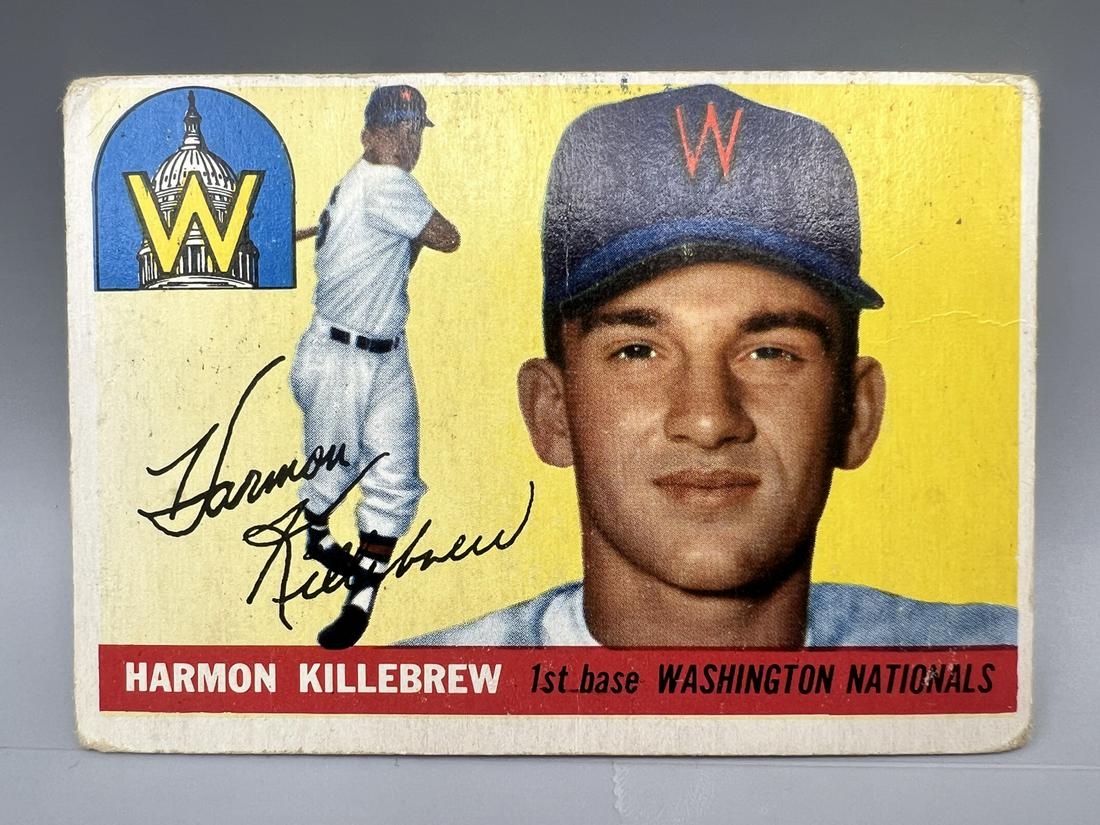 1955 Topps #124 Harmon Killebrew Rookie (1 of 2)