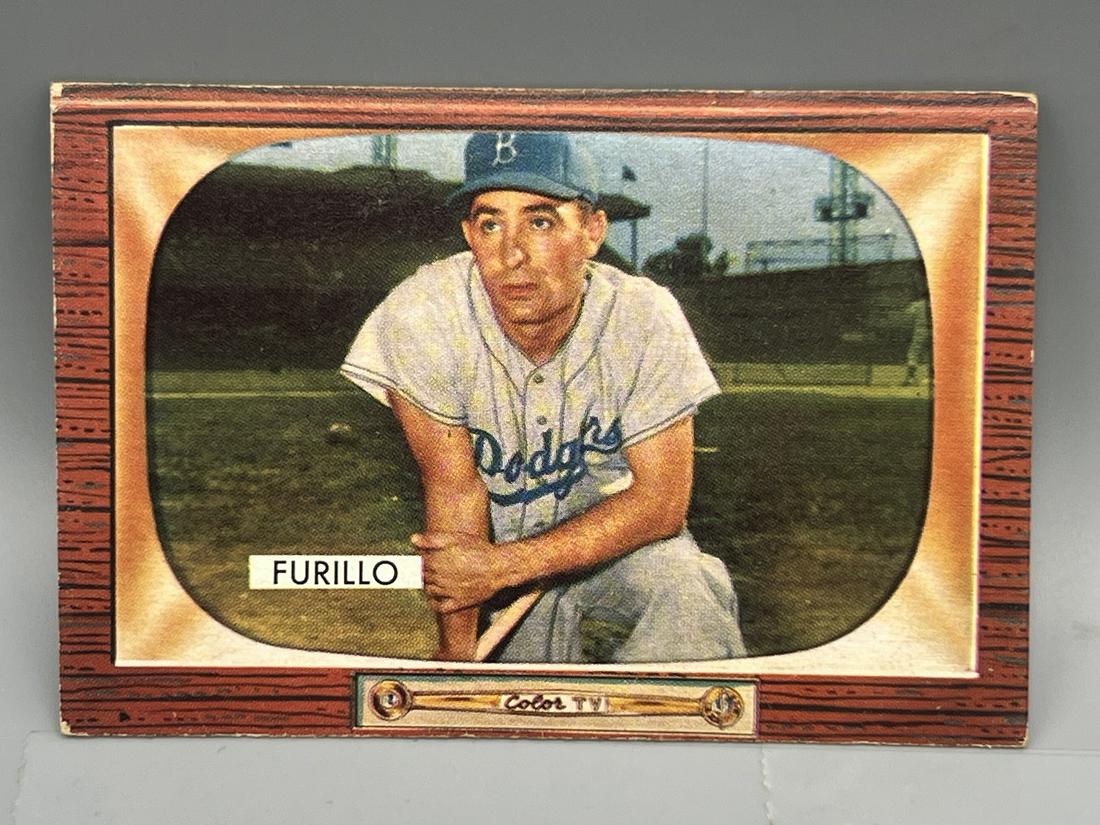 1955 Bowman #169 Carl Furillo (1 of 2)