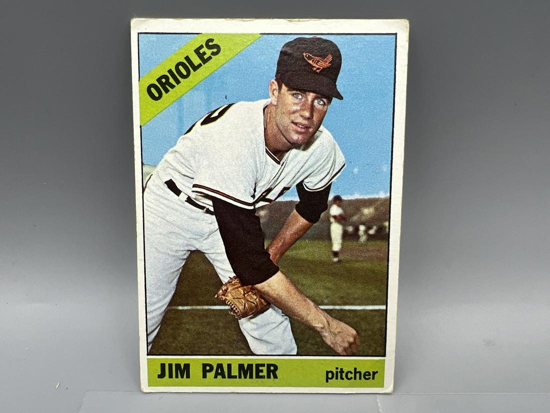 1966 Topps #126 Jim Palmer Rookie: 1966 Topps #126 Jim Palmer Rookie