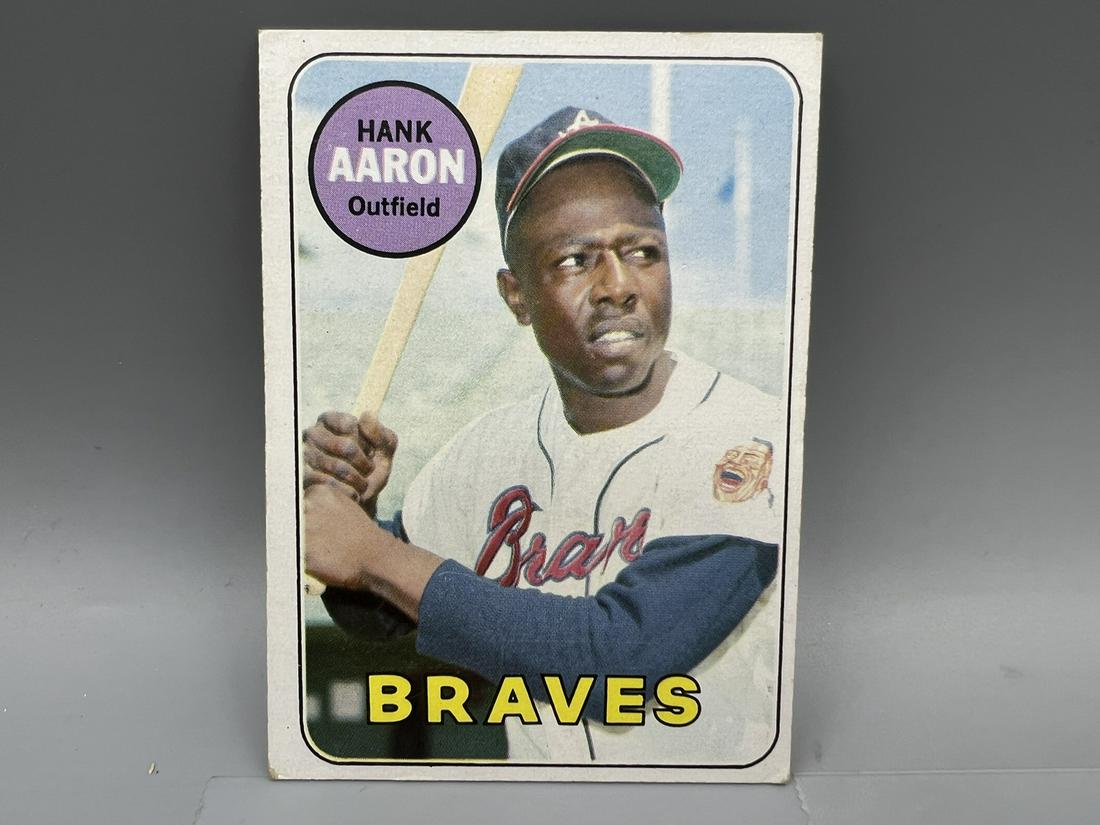 1969 Topps #100 Hank Aaron (1 of 2)