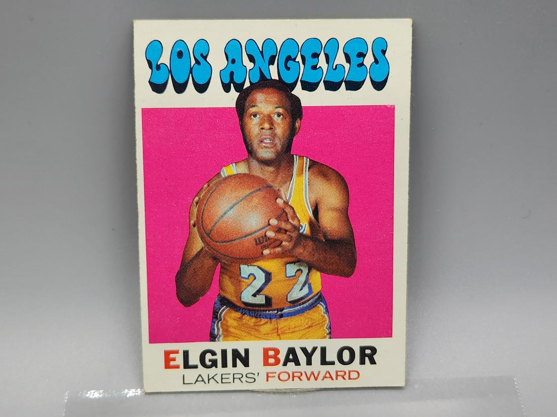 1971 Topps Elgin Baylor #10 HOF (1 of 2)