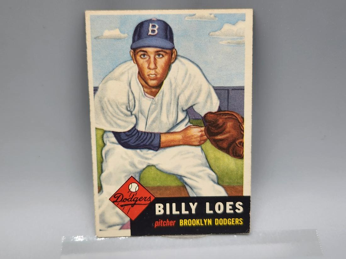 1953 Bowman Billy Loes #174 Rookie (1 of 2)