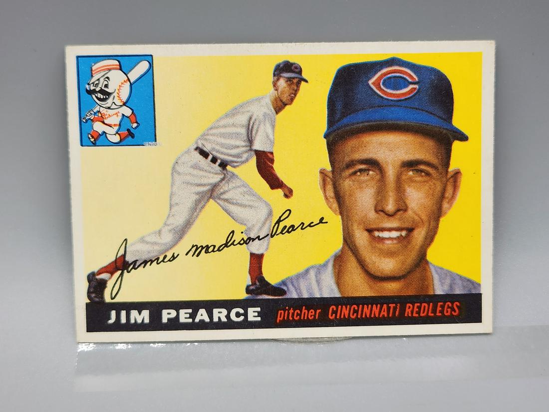 1955 Topps Jim Pearce #170 High Number: 1955 Topps Jim Pearce #170 High Number