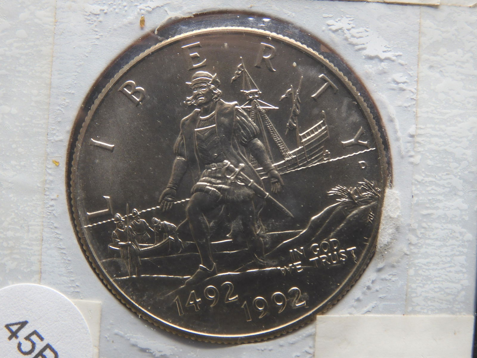 1992-D Christopher Columbus Quincentenary Half Dollar (1 of 3)