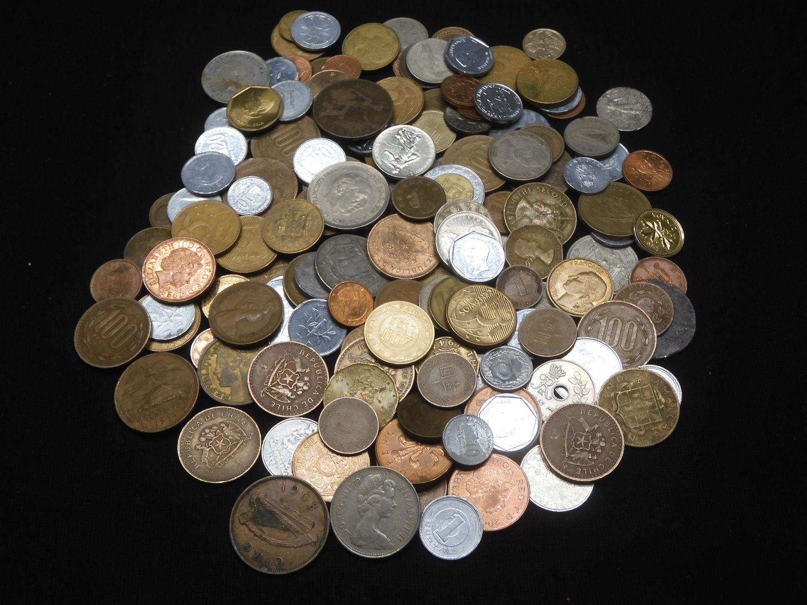 1.6 Lbs. World Coins - Various Countries & Denominations (1 of 5)