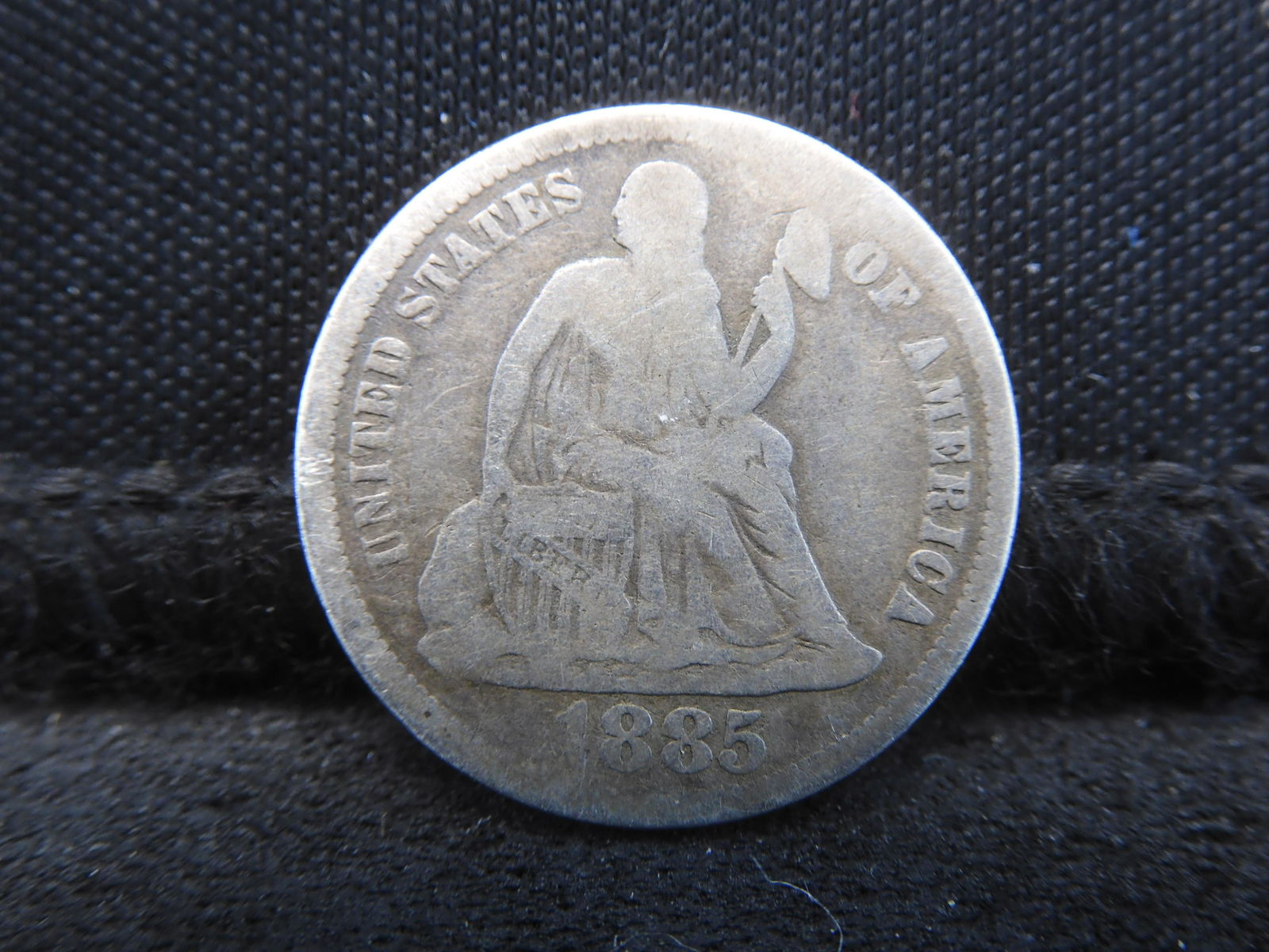 1885 Seated Liberty Dime (1 of 2)