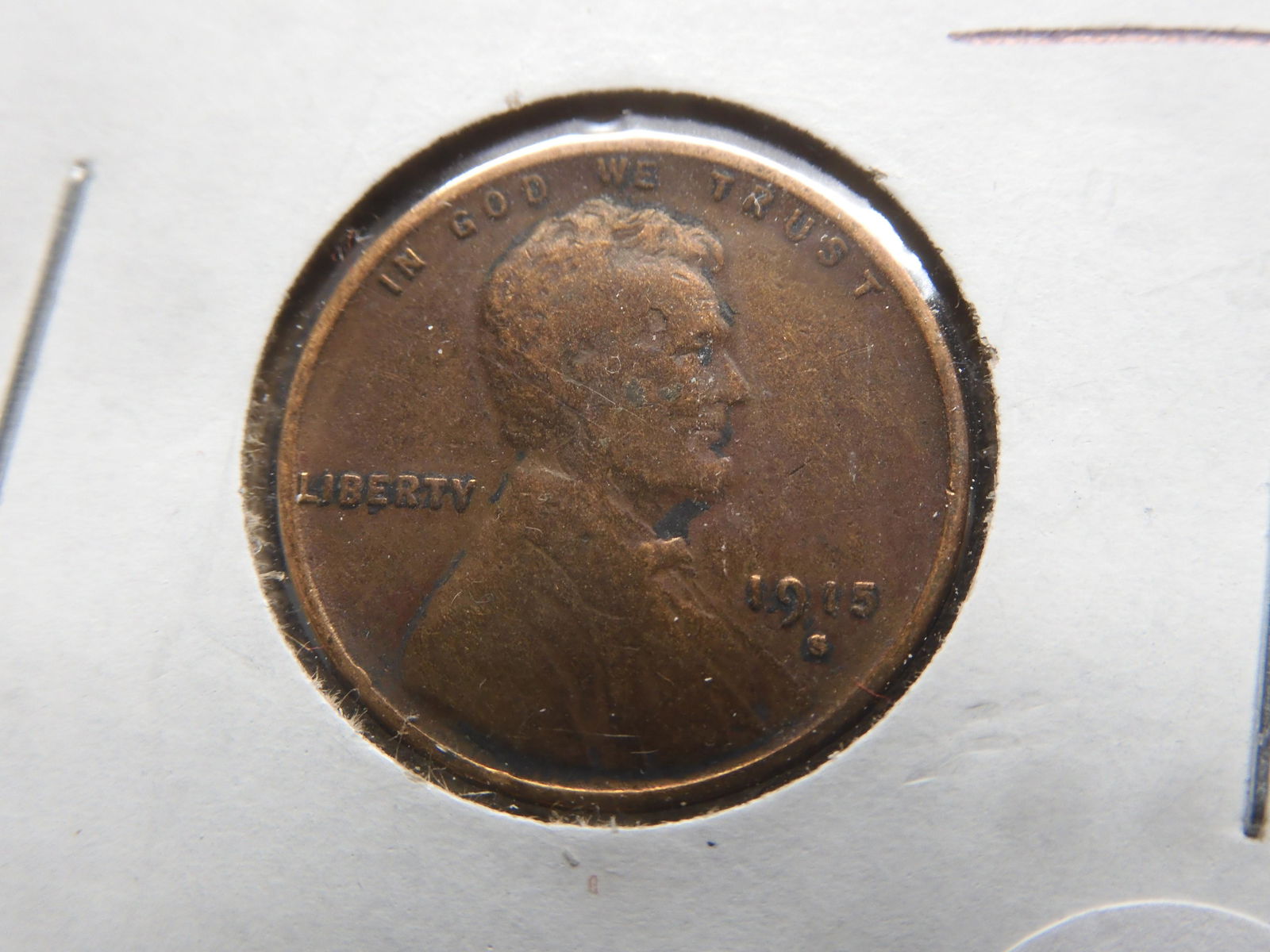 1915-S "Semi-Key" Lincoln Cent (1 of 3)