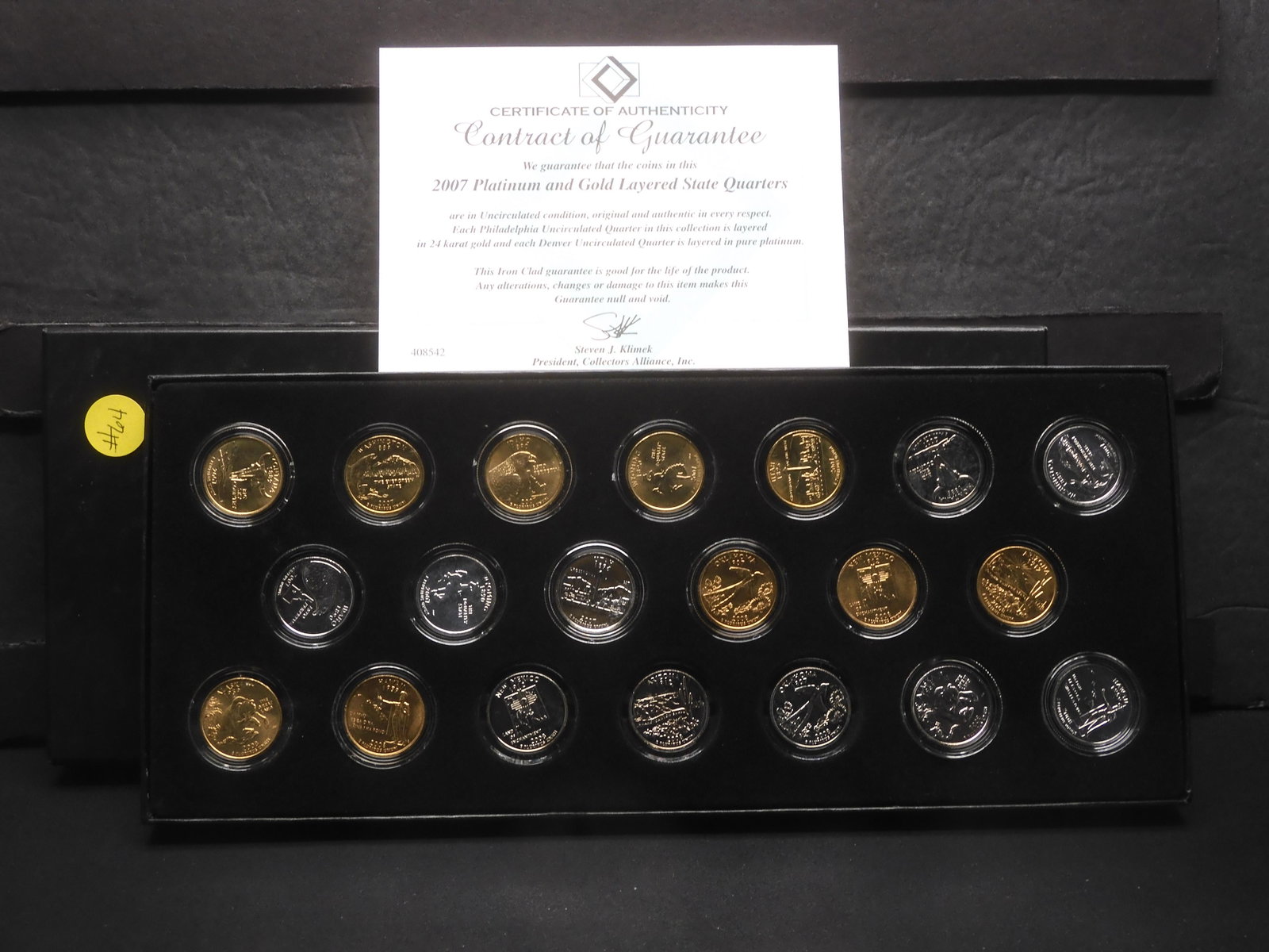 2007-2008 Quarters Philadelphia Gold Denver Platinum: 2007-2008 Quarters Philadelphia Gold Denver Platinum