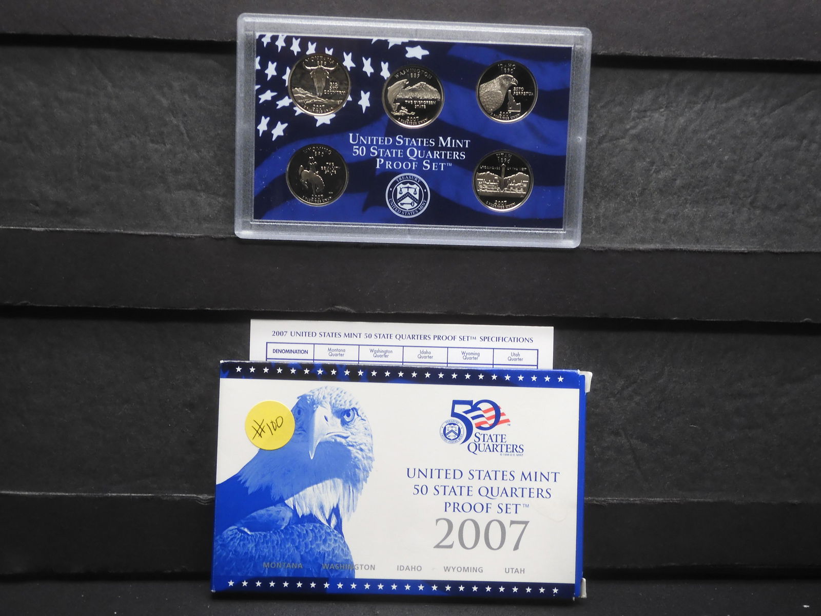 2007 U.S. 50 State Quarter Proof Set: 2007 U.S. 50 State Quarter Proof Set