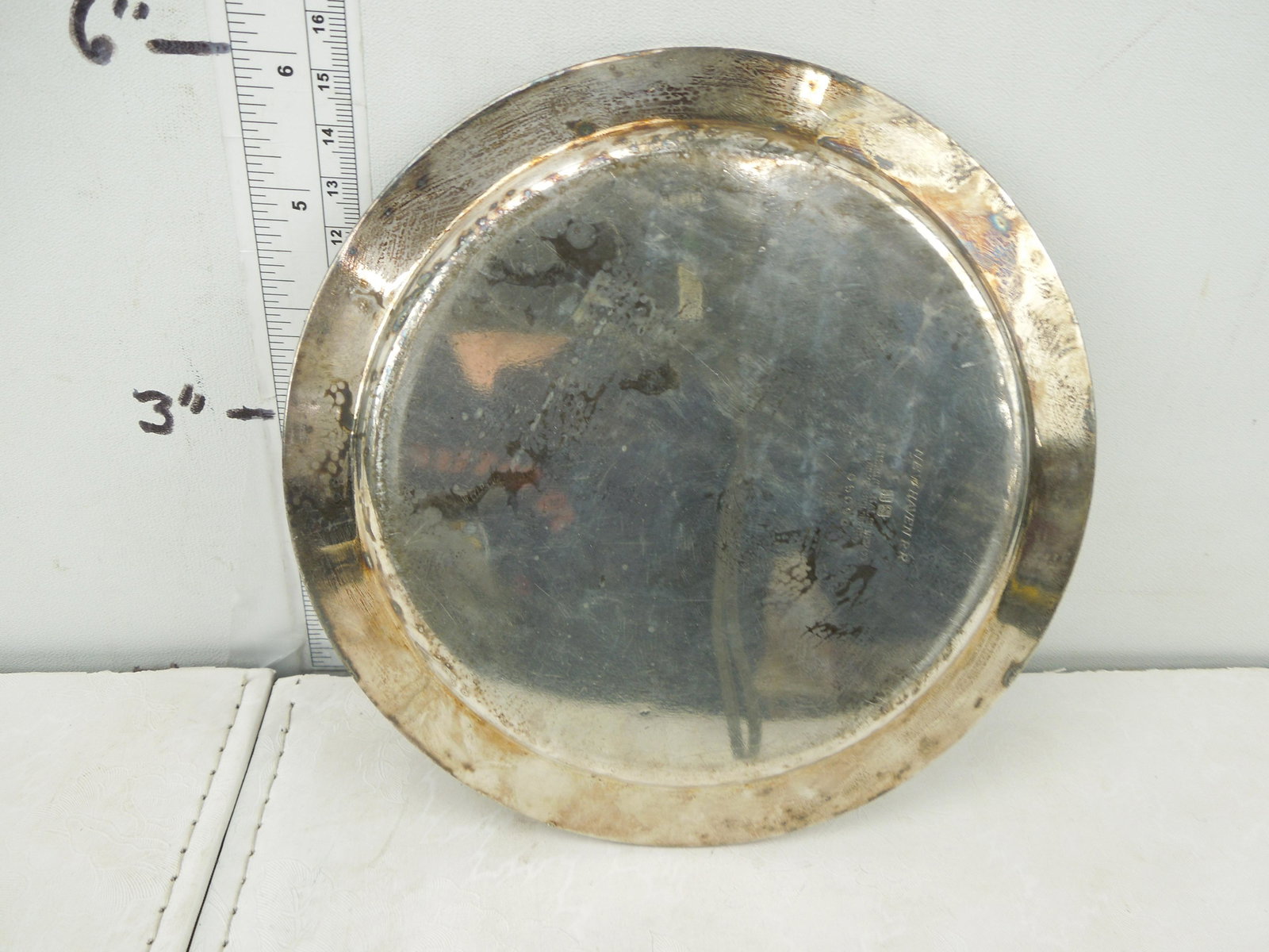 New Haven RR International Silver Tray: New Haven RR International Silver Tray
